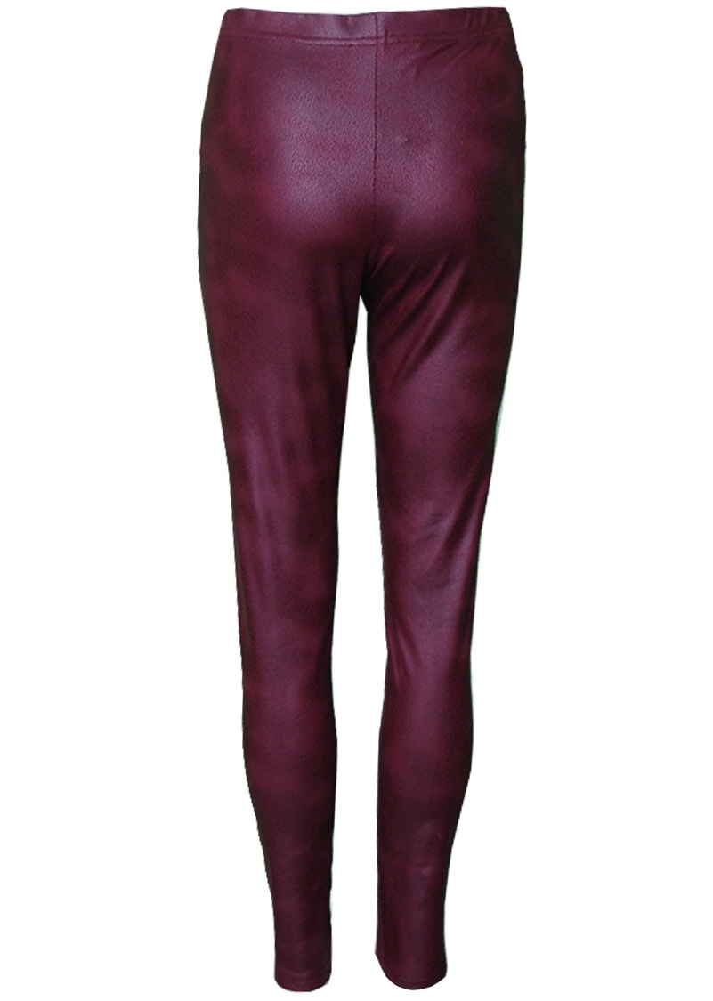 Double Jeu Paris: Bad Boy Bordeaux Tregging (Suede Feel, Colors Vary)