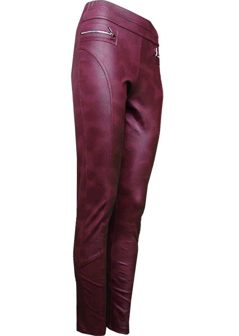 Double Jeu Paris: Bad Boy Bordeaux Tregging (Suede Feel, Colors Vary)