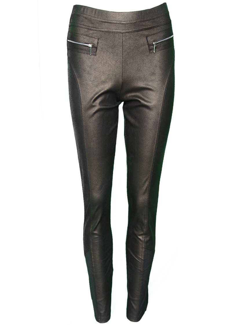 Double Jeu Paris: Bad Boy Bordeaux Tregging (Suede Feel, Colors Vary)