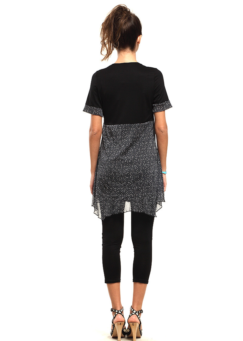 Double Jeu Paris: Coral Confetti Tunic
