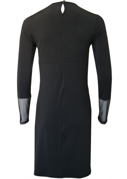 Double Jeu Paris: Liquid Leather & Lace Dress Low Quantity!