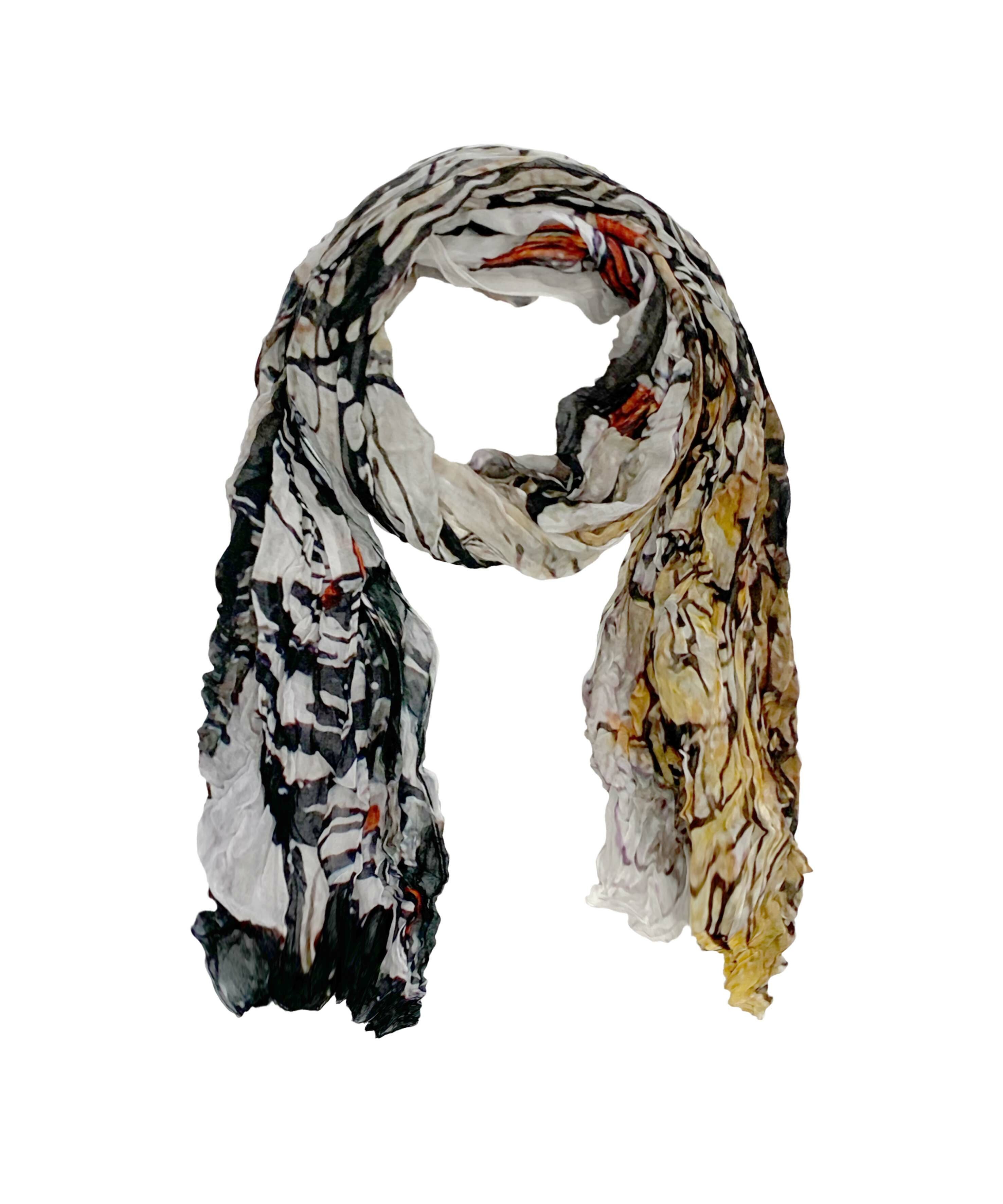 Simply Art Dolcezza: Parisian Life Abstract Art Scarf SOLD OUT Dolcezza_SimplyArt_59910