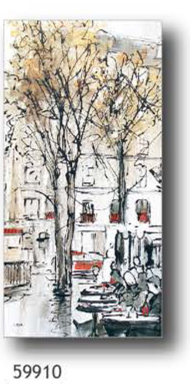 Simply Art Dolcezza: Parisian Life Abstract Art Scarf SOLD OUT