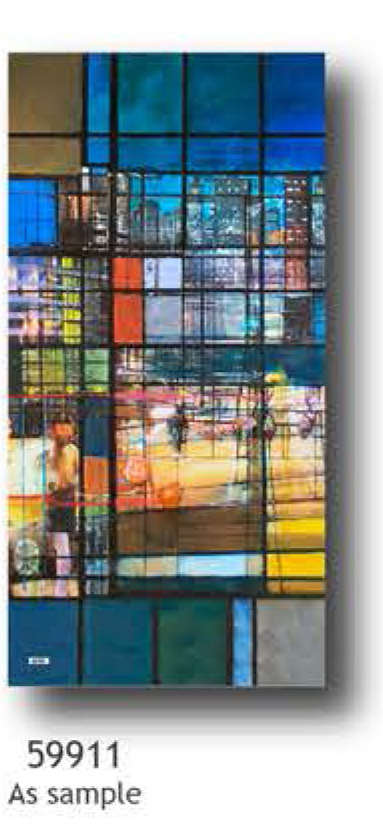 Simply Art Dolcezza: Colors Of Ville La Nuit Abstract Art Scarf (1 Left!)