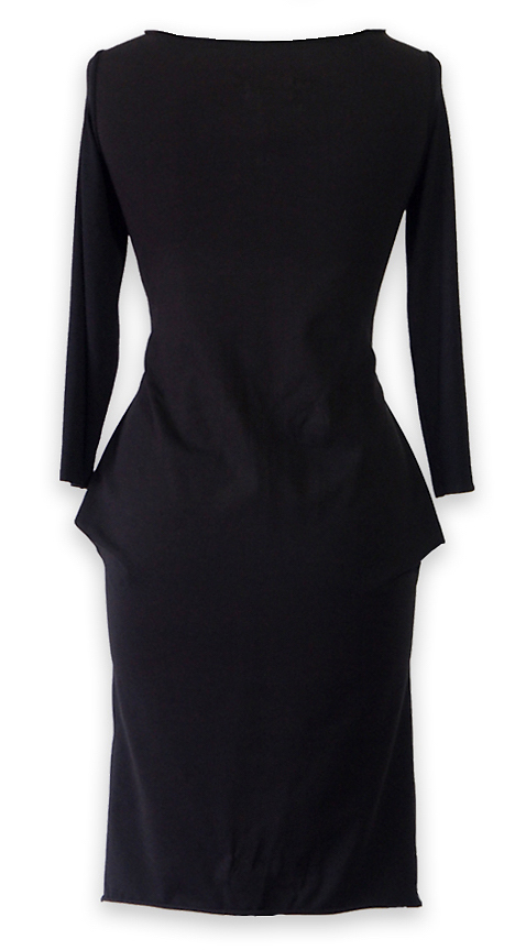 Wild Curves: Jupiter Flower Hanging Pockets Eco-Cotton Midi Dress SOLD OUT