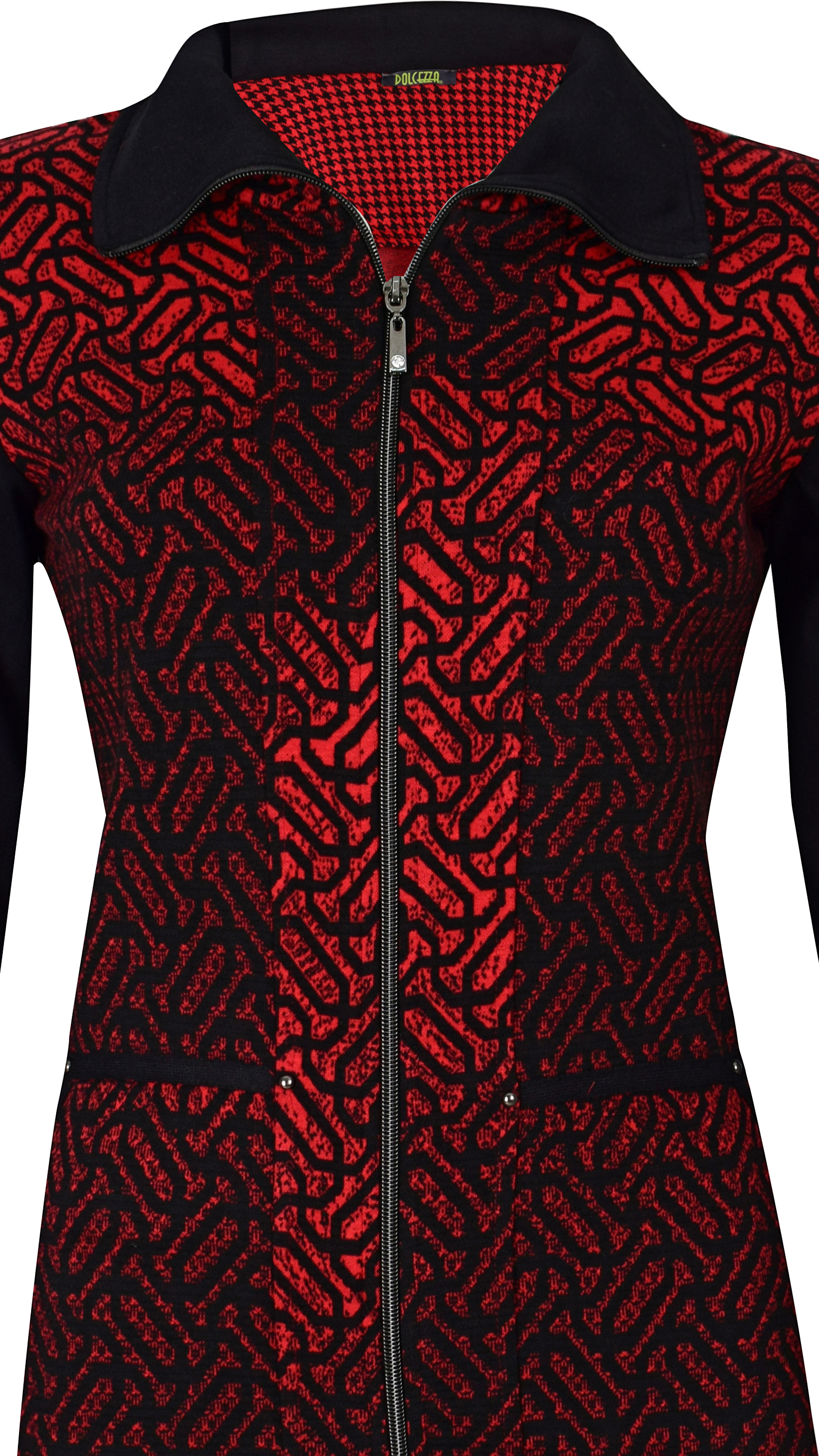 Dolcezza: Dance The Tango Zip Midi Dress (1 Left!)