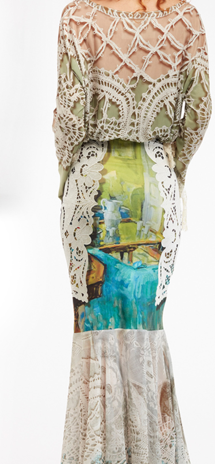 IPNG: Lace Illusion Poetic Layers Top