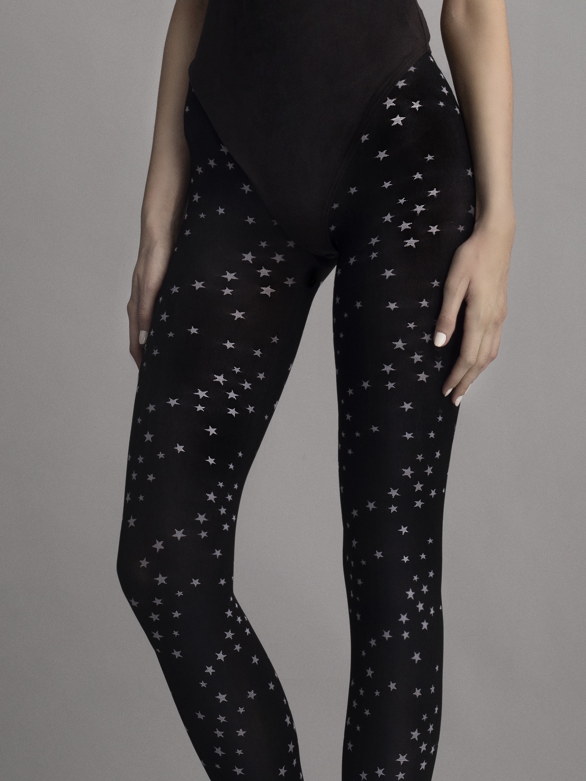 Fiore: Sexy Star Gazing Microfibre Opaque Tights FIO_STARAVENUE
