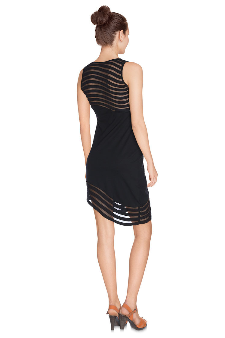 Pygmees Paris: Crystal Curved Dress Akiko