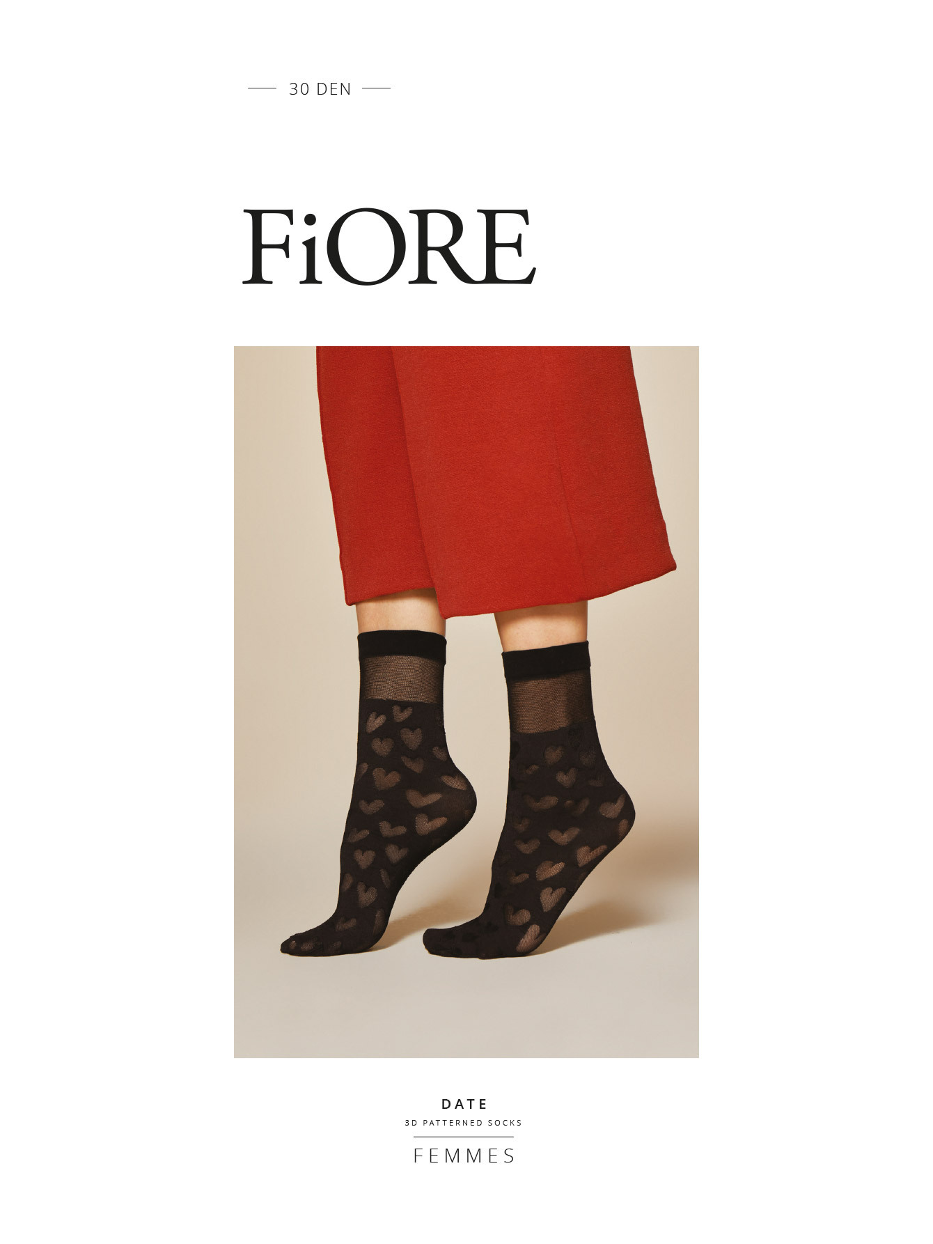 Fiore: Love Cloud Nylon Socks