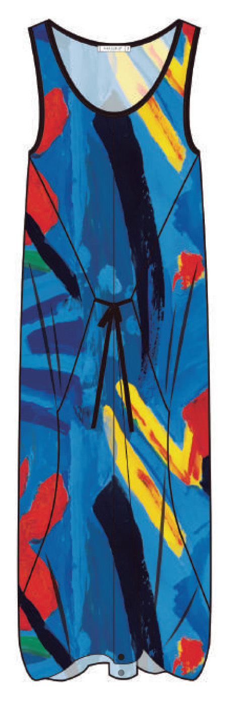 Maloka: Colors Of Picasso's Gypsy Beauty Abstract Art Jumpsuit