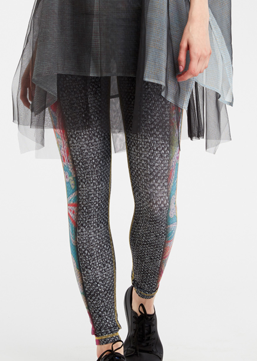IPNG: Royal Summer Camp Color Contrast Illusion Legging IPNG_RSSYL-128