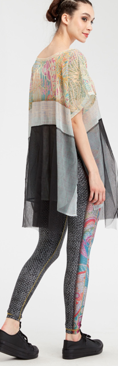 IPNG: Royal Summer Camp Color Contrast Illusion Tunic