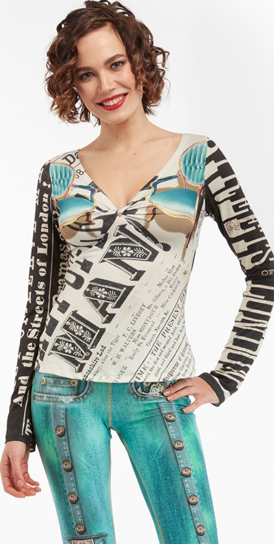 IPNG: Furniture Gossip Gazette Illusion Top IPNG_FGB-111