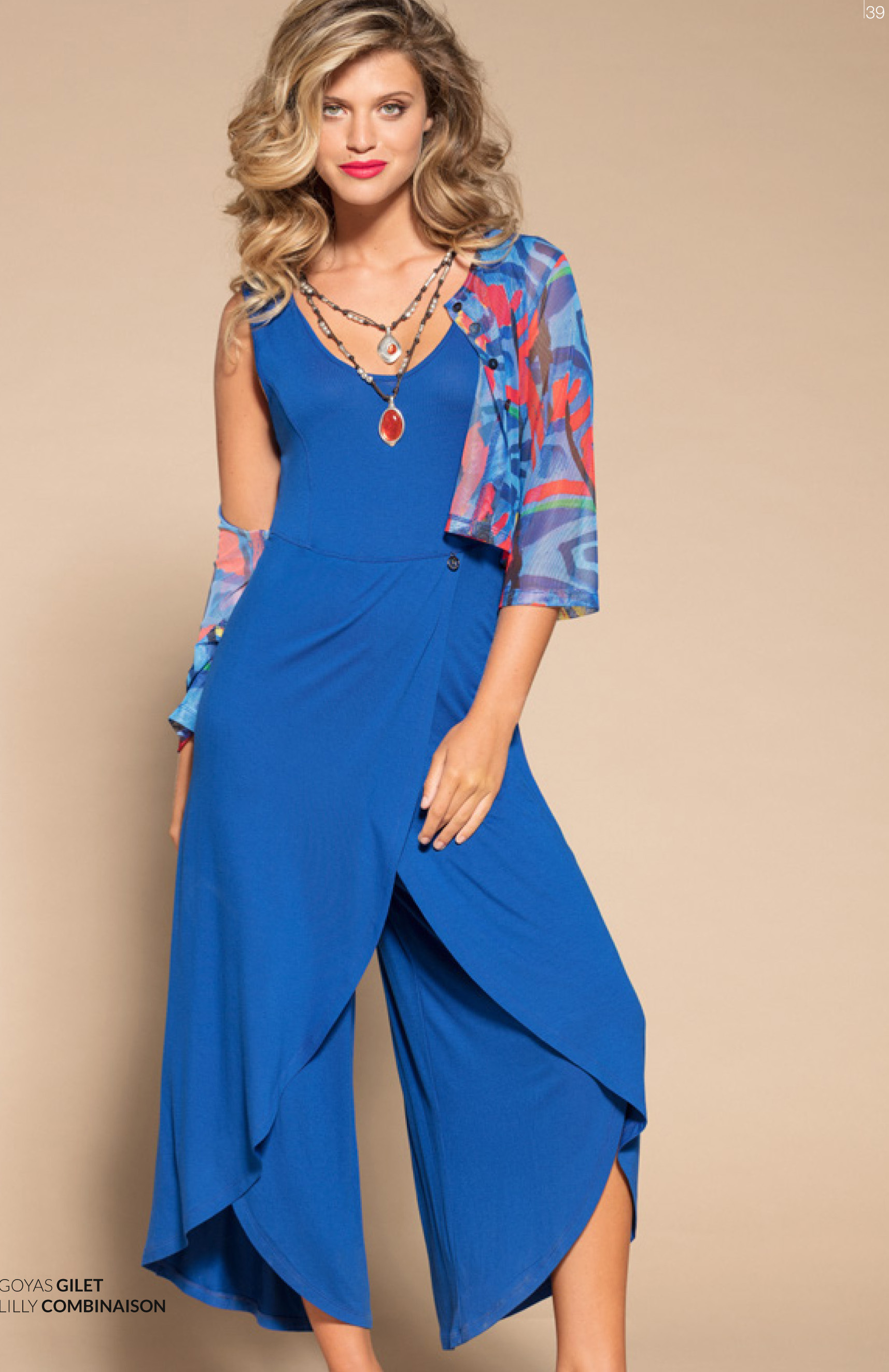 Maloka: Sexy Swirls & Bow Ties Wide Leg Jumpsuit MK_LILLY
