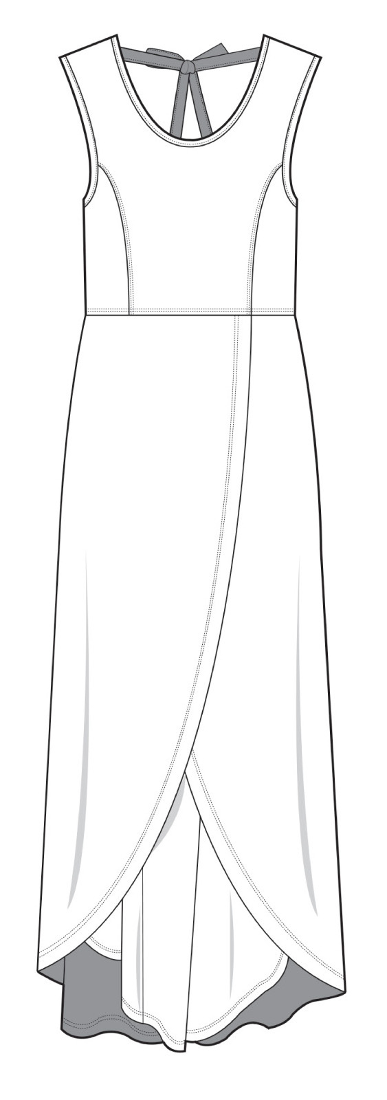 Maloka: Sexy Swirls & Bow Ties Wide Leg Jumpsuit