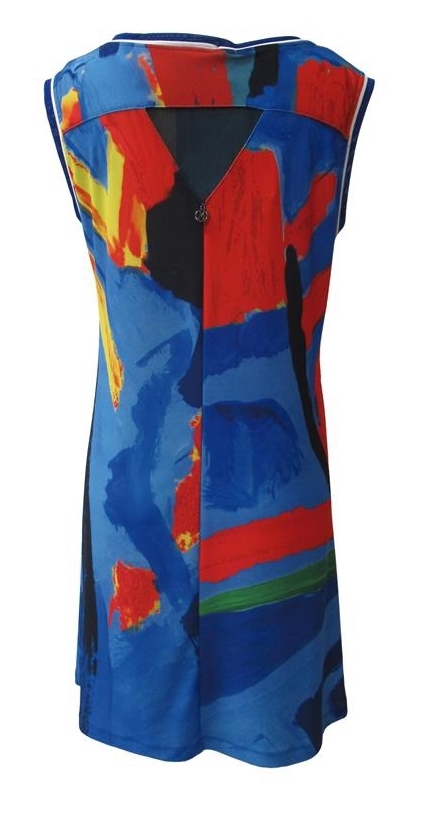 Maloka: Colors Of Picasso's Gypsy Beauty Abstract Art Tunic/Dress