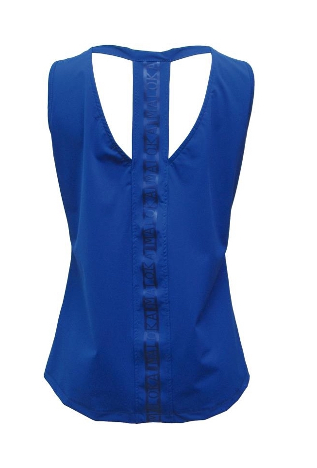 Maloka: Fierce Fun Back V-Neck Tunic (Many Colors!)