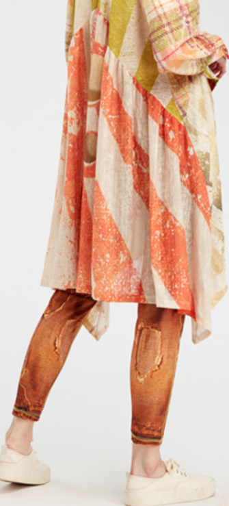 IPNG: Not Broke, Just Bent Denim Fairytale Illusion Leggings (Many Colors, Some Ship Immed!)