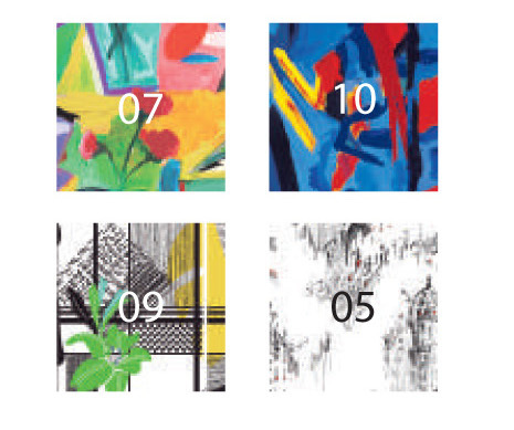 Maloka: Apples & Cherries Abstract Art Top (More Art Patterns!)