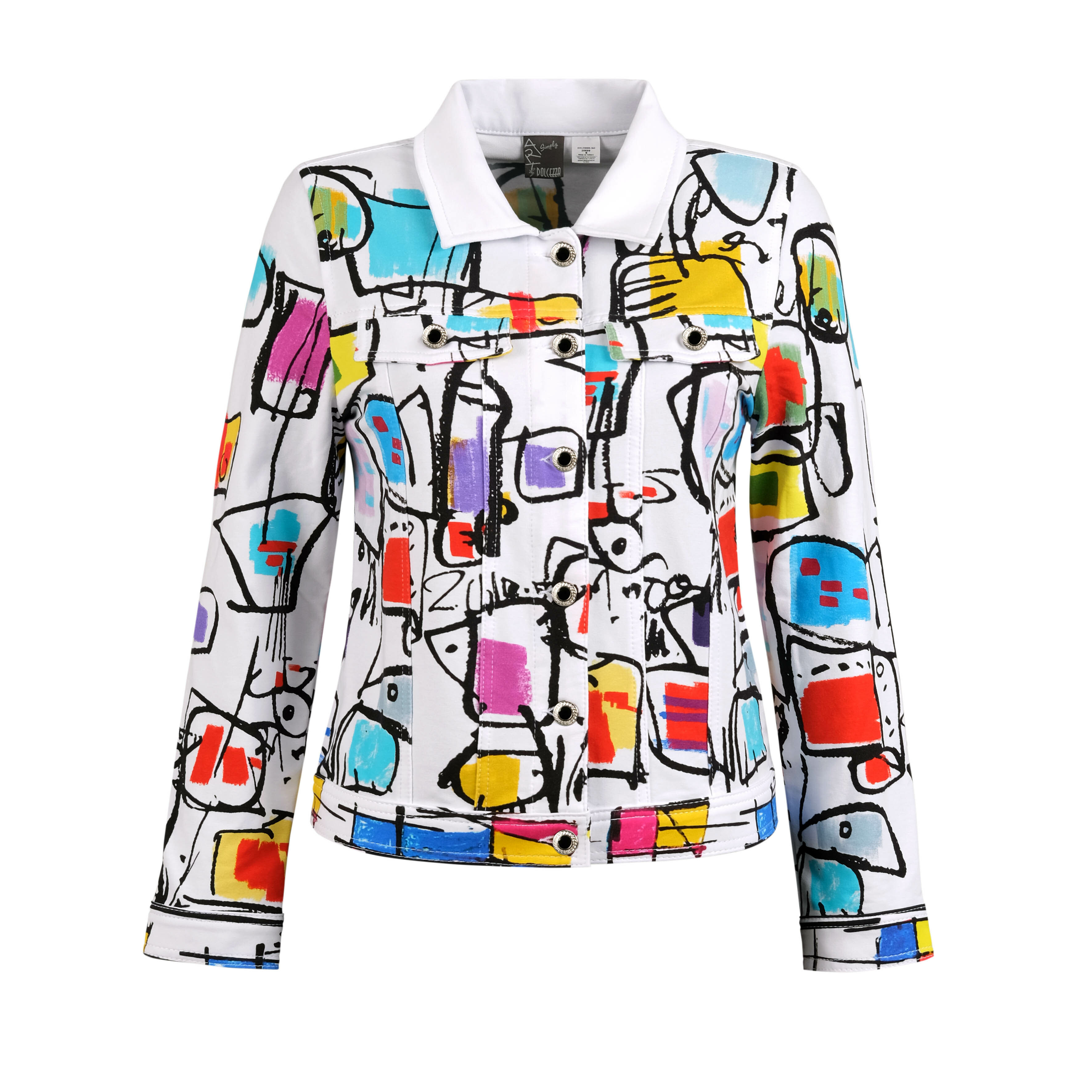 Simply Art Dolcezza: Medieval Ribbons of Etagere & Miss Eze Denim Jacket DOLCEZZA_SIMPLYART_20699
