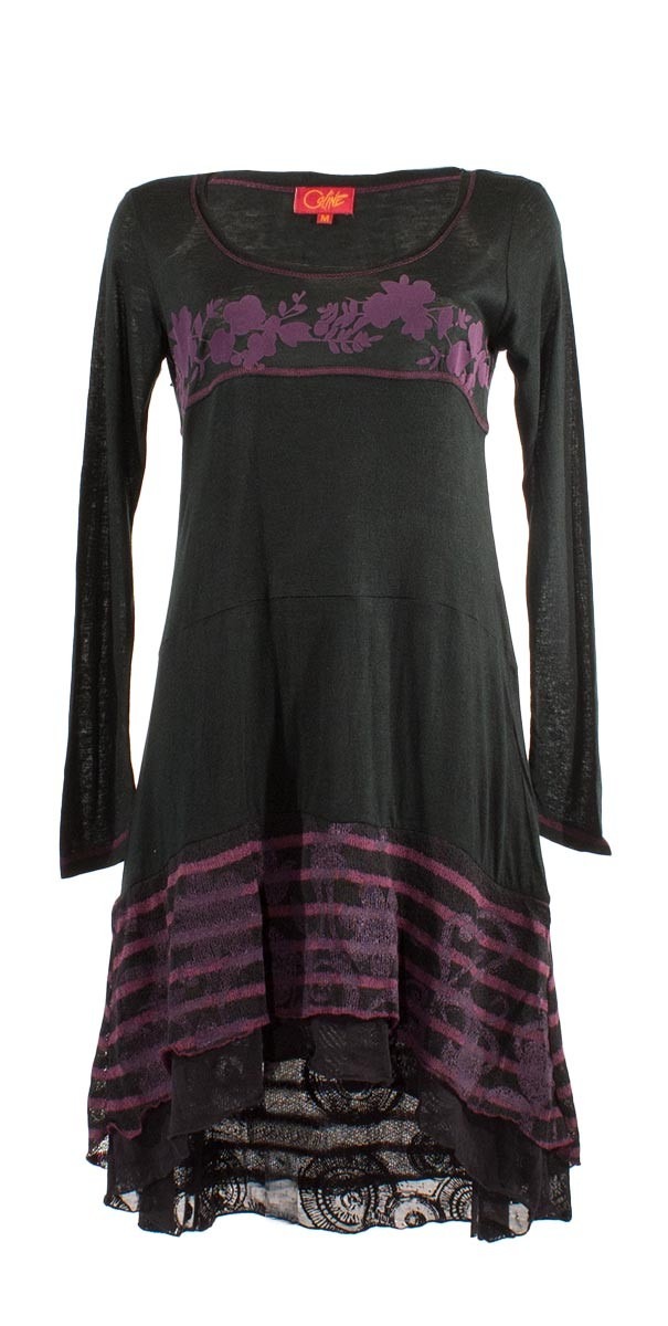 Coline USA: African Violeta Sweater Dress/Tunic (1 Left!) COLINE_RO14045