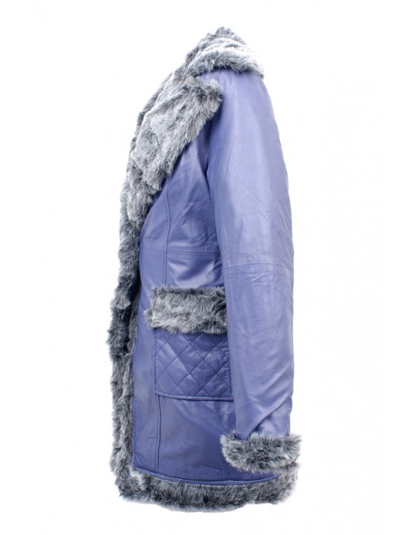 Les Fees Du Vent Couture: Crazy Sexy Real Leather Coat (Almost Gone!)