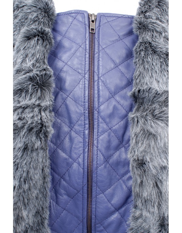 Les Fees Du Vent Couture: Crazy Sexy Real Leather Coat (Almost Gone!)