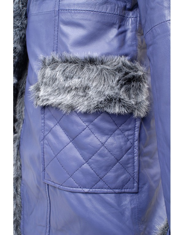 Les Fees Du Vent Couture: Crazy Sexy Real Leather Coat (Almost Gone!)