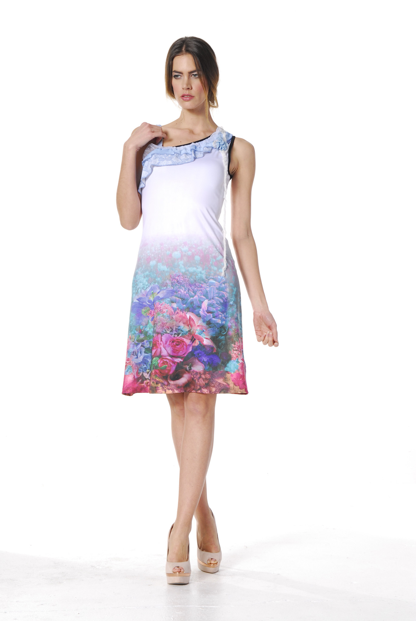 Les Fees Du Vent Couture: Fuschia Fairytale Sundress LFDV_888107_N3