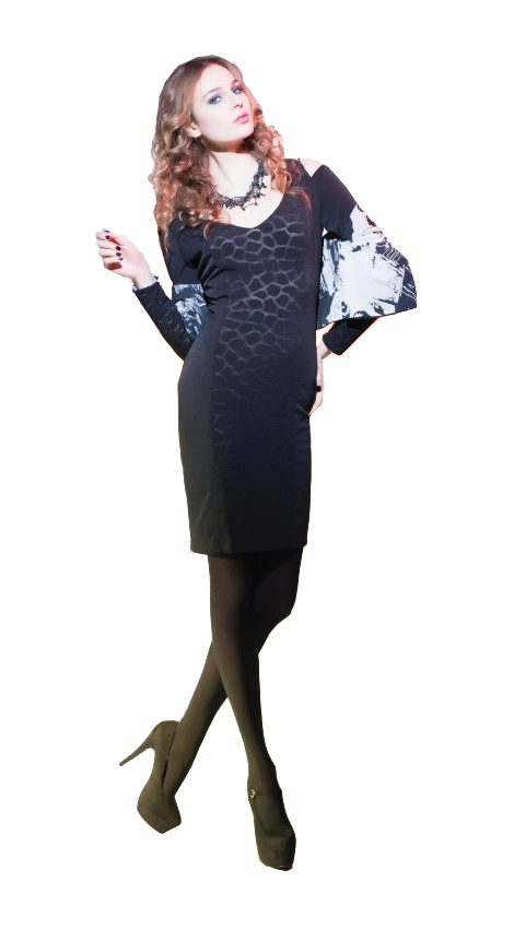 Eroke Italy: Cold Shoulder Tasty Dress EROKE_AB183