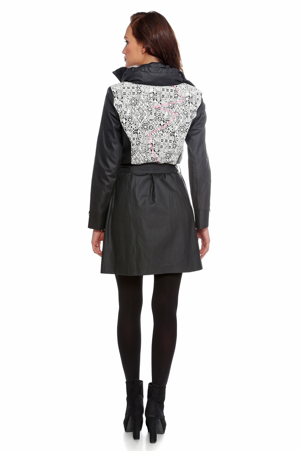 ME Paris: Little Pink Patched Rain Coat