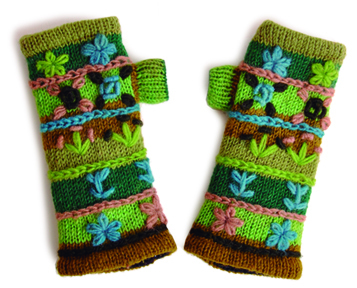 Savage Culture: Rosela Wool Driving Mittens (More Colors!)