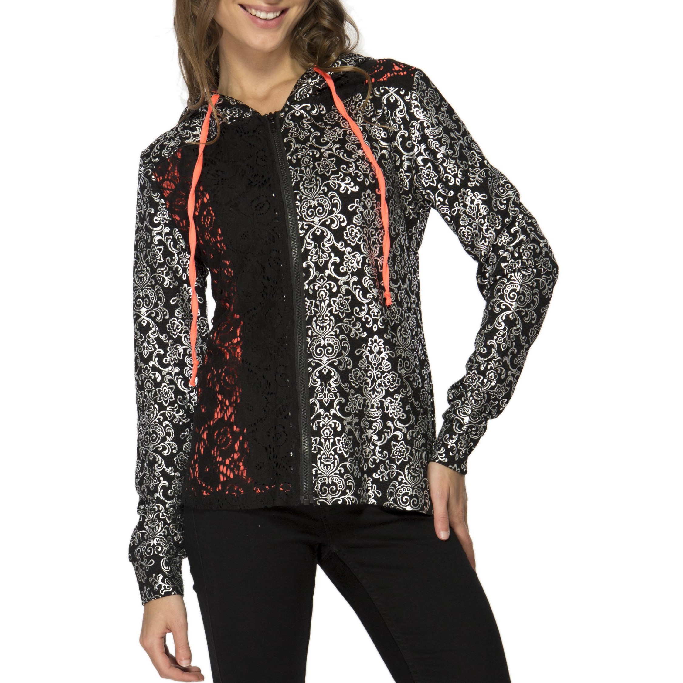 Culito From Spain: Bejeweled Hooded Jacket