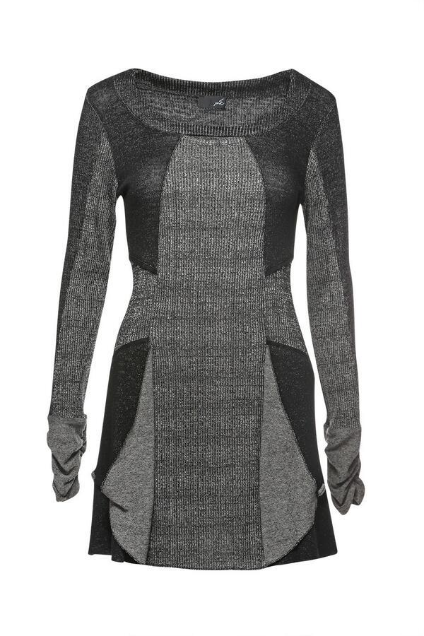ME Paris: Platinum Rosette Knit Sweater ME_TIKNIT