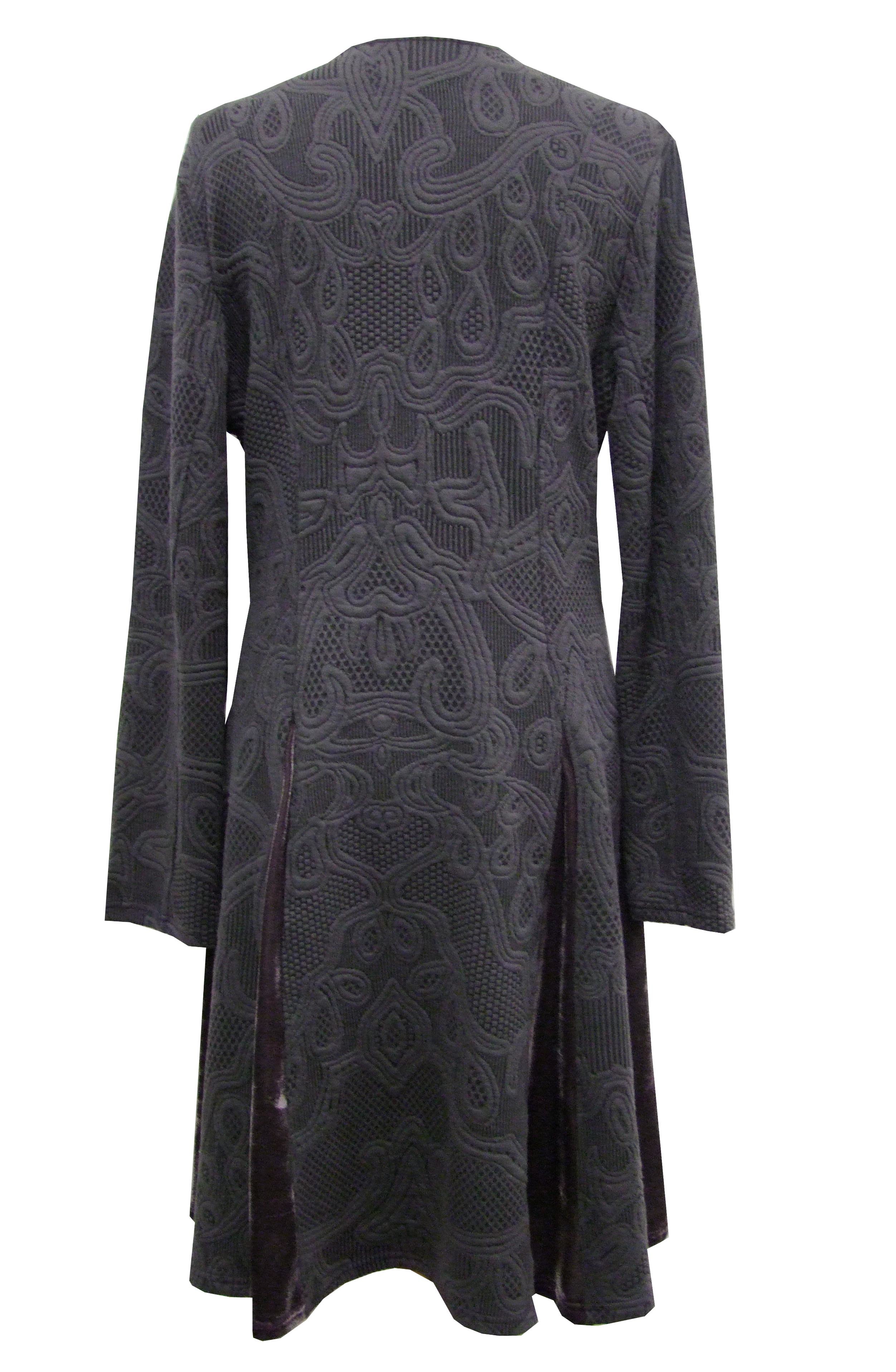 Maloka: White Diamond Jacquard Coat (Few Left, More Colors!)