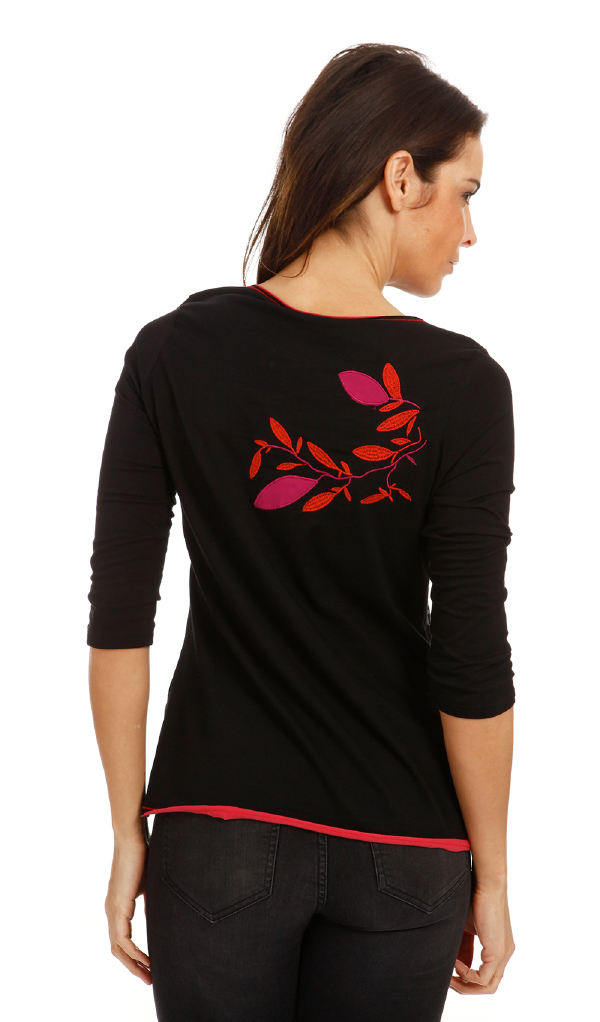 S'Quise Paris: Wildflower Patchwork & Color Block Hem Tunic (More Colors!)
