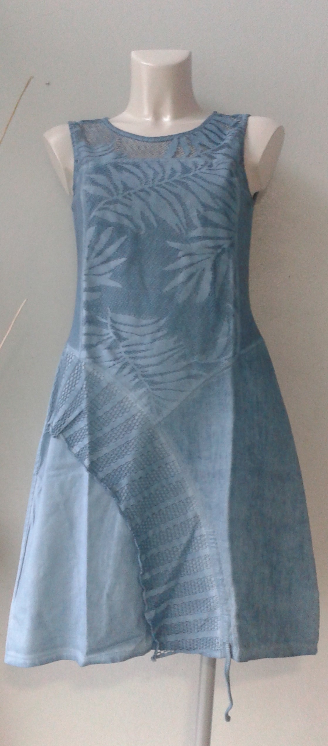 Maloka: Brushed Cotton Fiji Leaf Tied Hem Sundress (More Colors!)