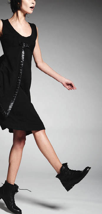 Save the Queen: Asymmetrical Draped Black Bow Dress (1 Left!)