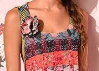 Eroke Italy: Pink Sangria Pleated Dress