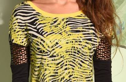 Eroke Italy: Yellow Desert Rose Tunic (1 Left!)