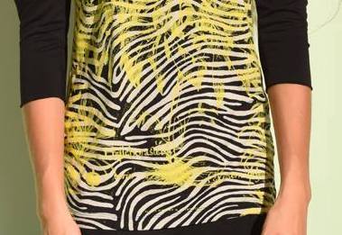 Eroke Italy: Yellow Desert Rose Tunic (1 Left!)