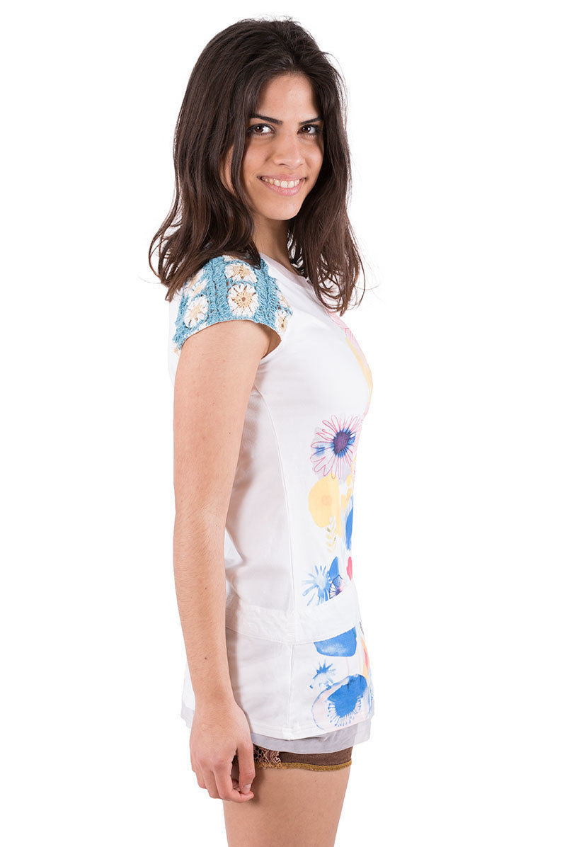 Savage Culture: Colors Of The Cherry Blossom Arabesque Tunic Isabel