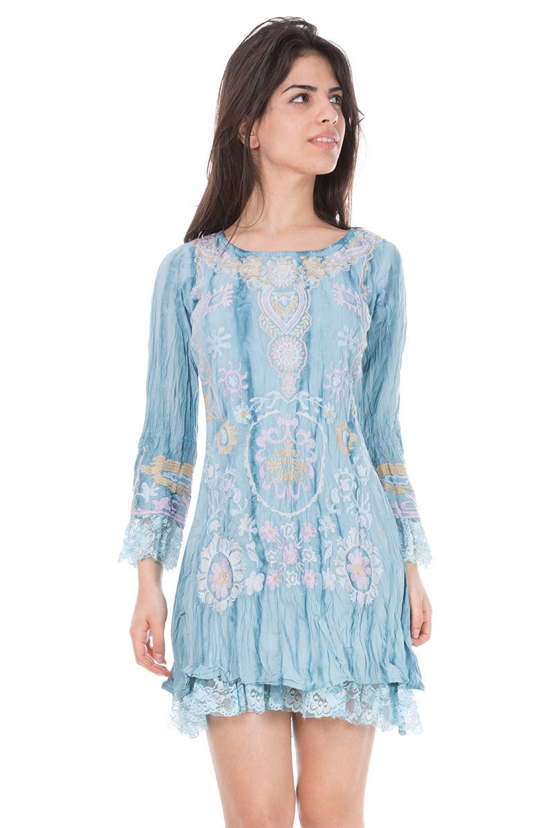 Savage Culture: Crinkled Cotton Nightingale Dress Lissa (More Colors!)