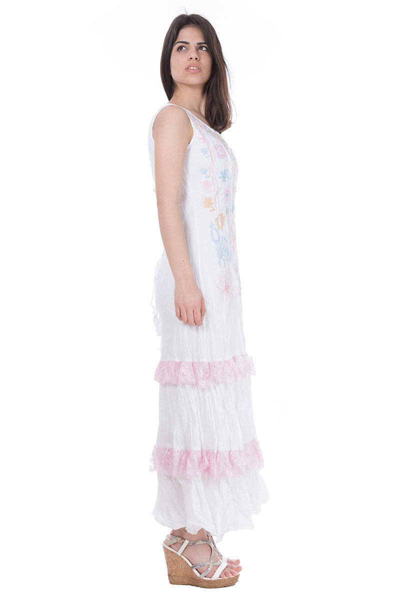 Savage Culture: Crinkled Cotton Nightingale Long Dress Lissa (More Colors!)