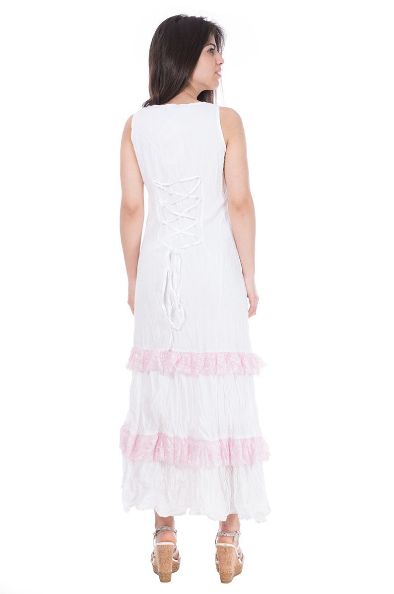 Savage Culture: Crinkled Cotton Nightingale Long Dress Lissa (More Colors!)