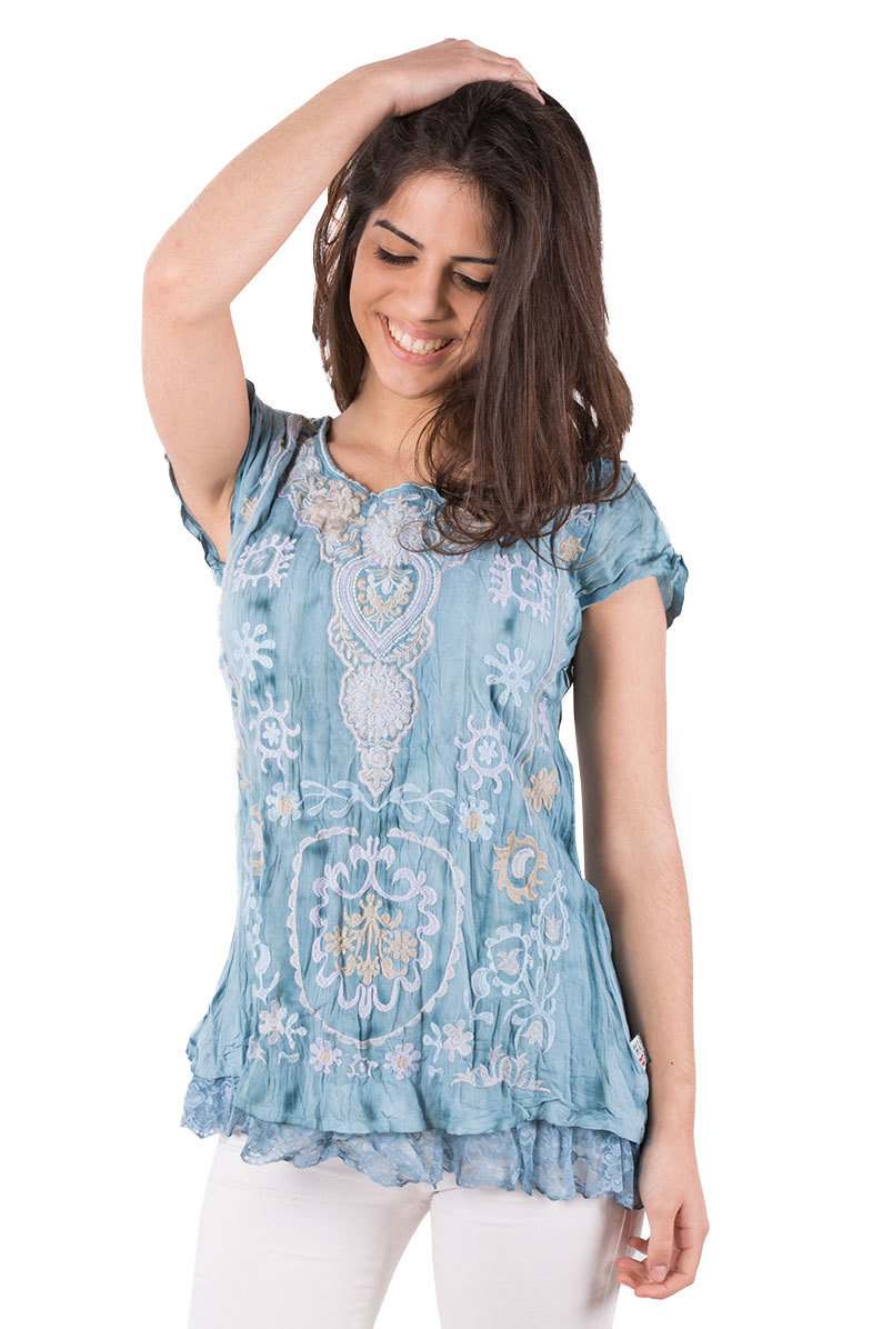 Savage Culture: Crinkled Cotton Nightingale Tunic Lissa (More Colors!)