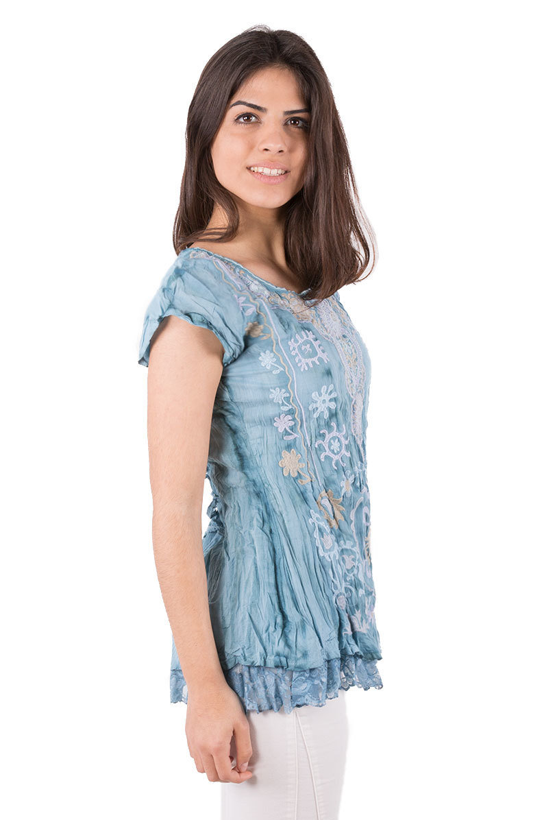 Savage Culture: Crinkled Cotton Nightingale Tunic Lissa (More Colors!)