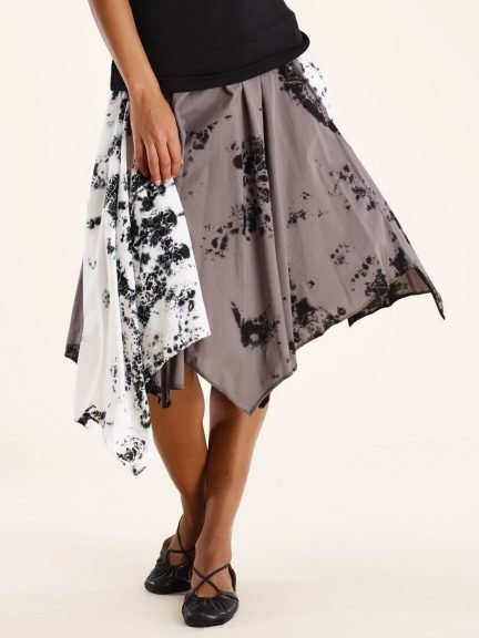Luna Luz: Yoruba Asymmetrical Handkerchief Skirt (Ships Immed!)