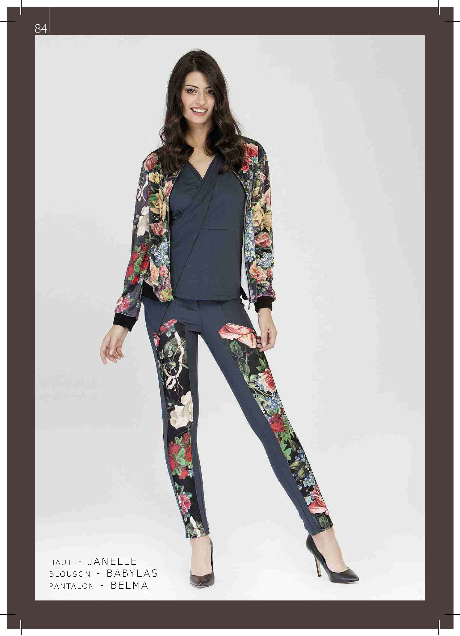 Maloka: Velvet Bouquet Printed Pant (2 Left!)